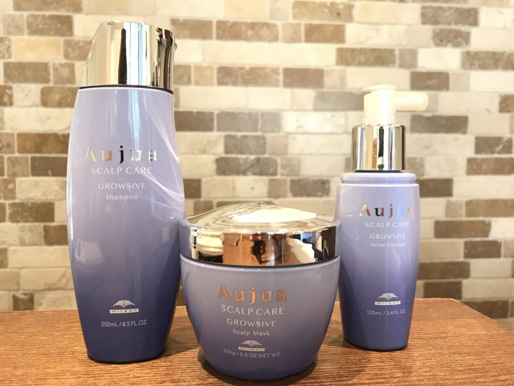 Aujua SCALP CARE グロウシブ シャンプー&マスク セット品】ミルボン