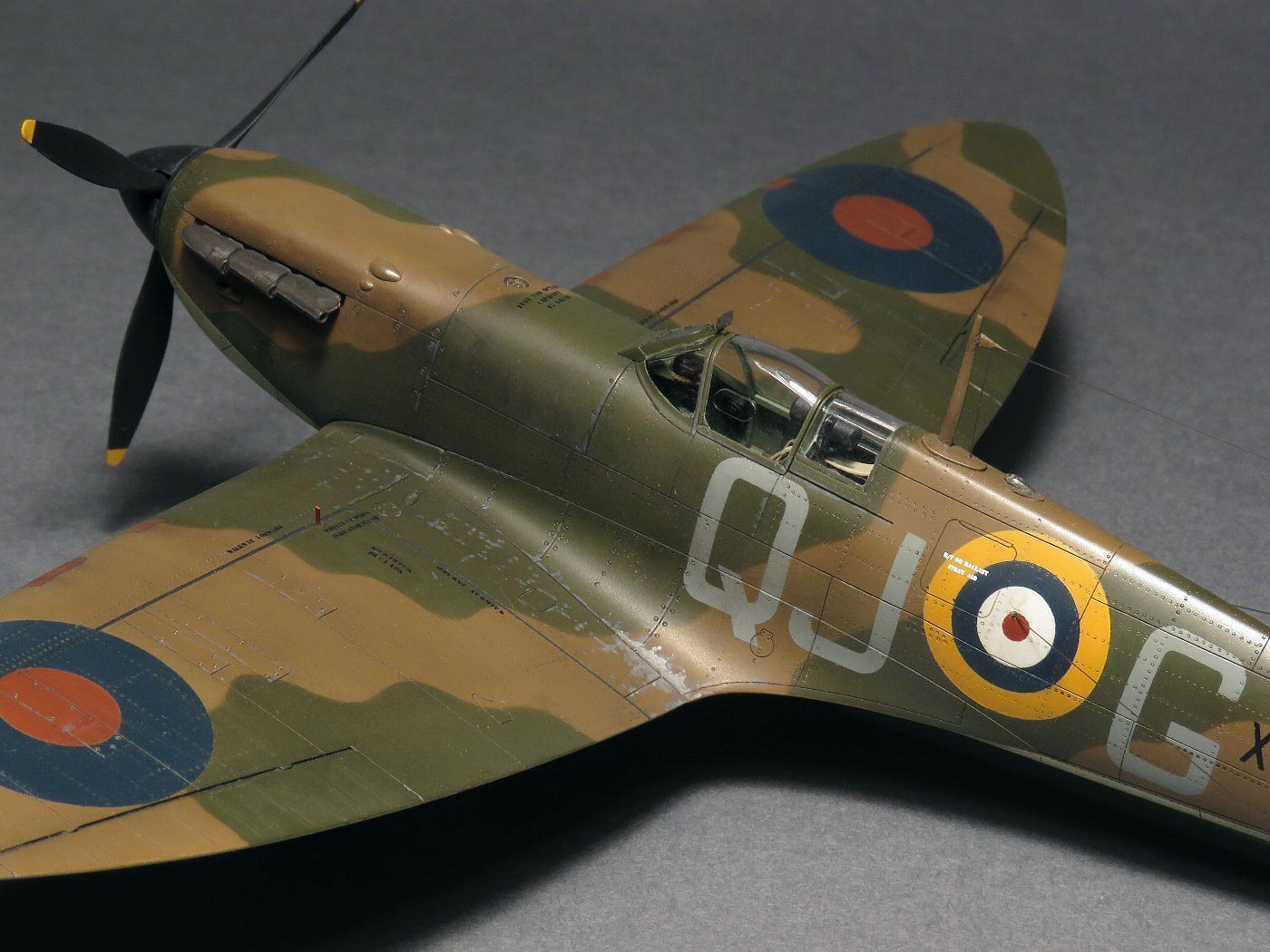 スピットファイア Mk.Ia Supermarine Spitfire Mk.Ia Tamiya 1/48 part-2