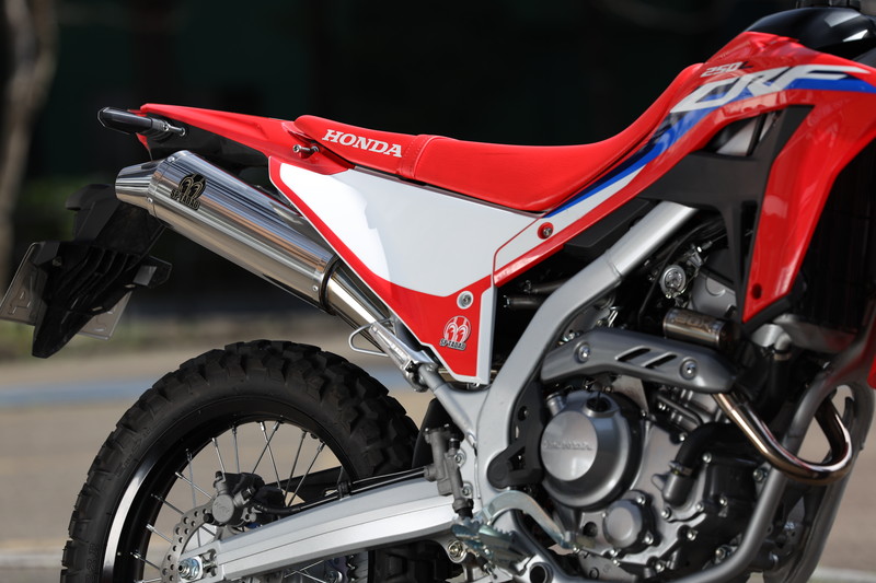 21-'22CRF250L POWERBOXサイレンサー(2BK-MD47)［政府認証マフラー