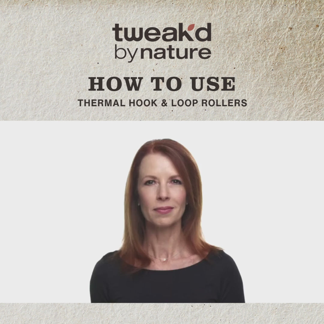 Tweak'd by Nature 8-Piece Small Self Gripping Thermal Roller Set