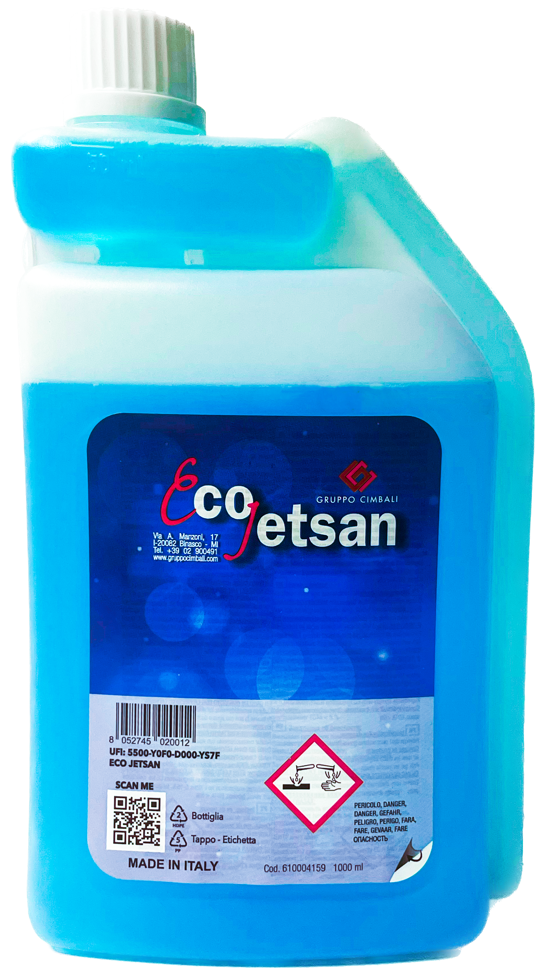 Cimbali Eco Jetsan Cleaner – Milk Line Cleaning Detergent 22.9oz