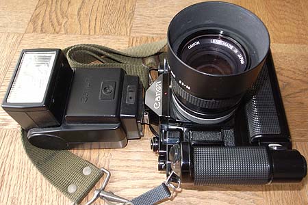 Canon A-1のアクセサリー