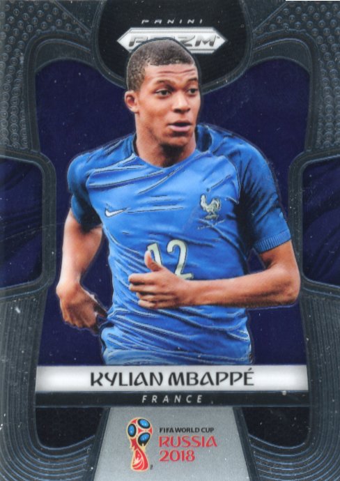 2018 Panini Prizm Kylian Mbappe World Cup #80 - France – Talkin