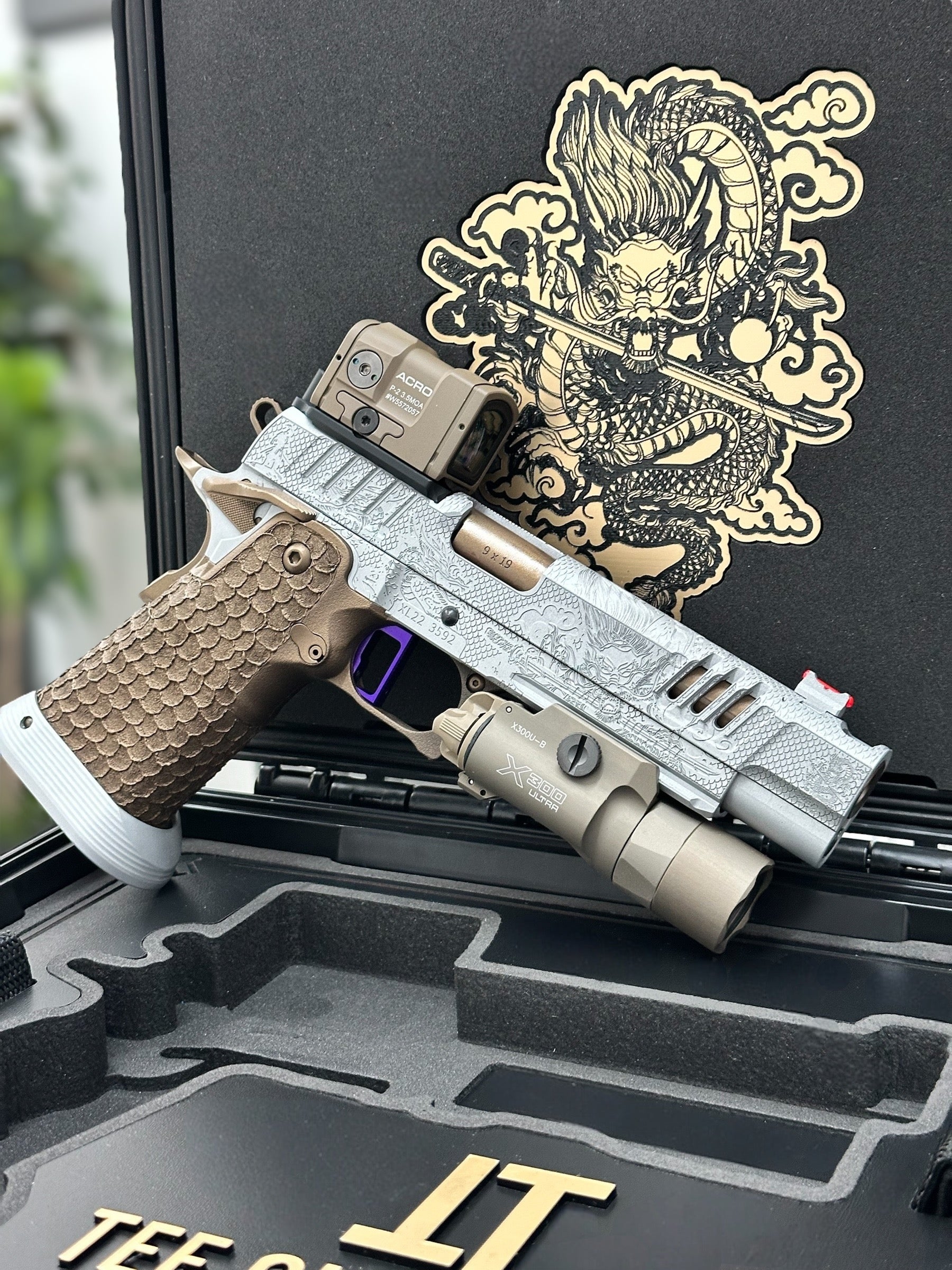 STACCATO CUSTOM XL “THE LAST SAMURAI” 5.4” PORTED BARREL WITH ACRO