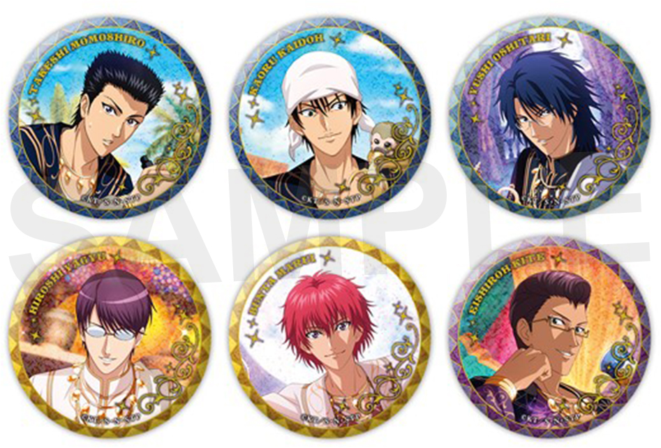 テニスの王子様 丸井ブン太 缶バッジ サマバレ 【公式通販】