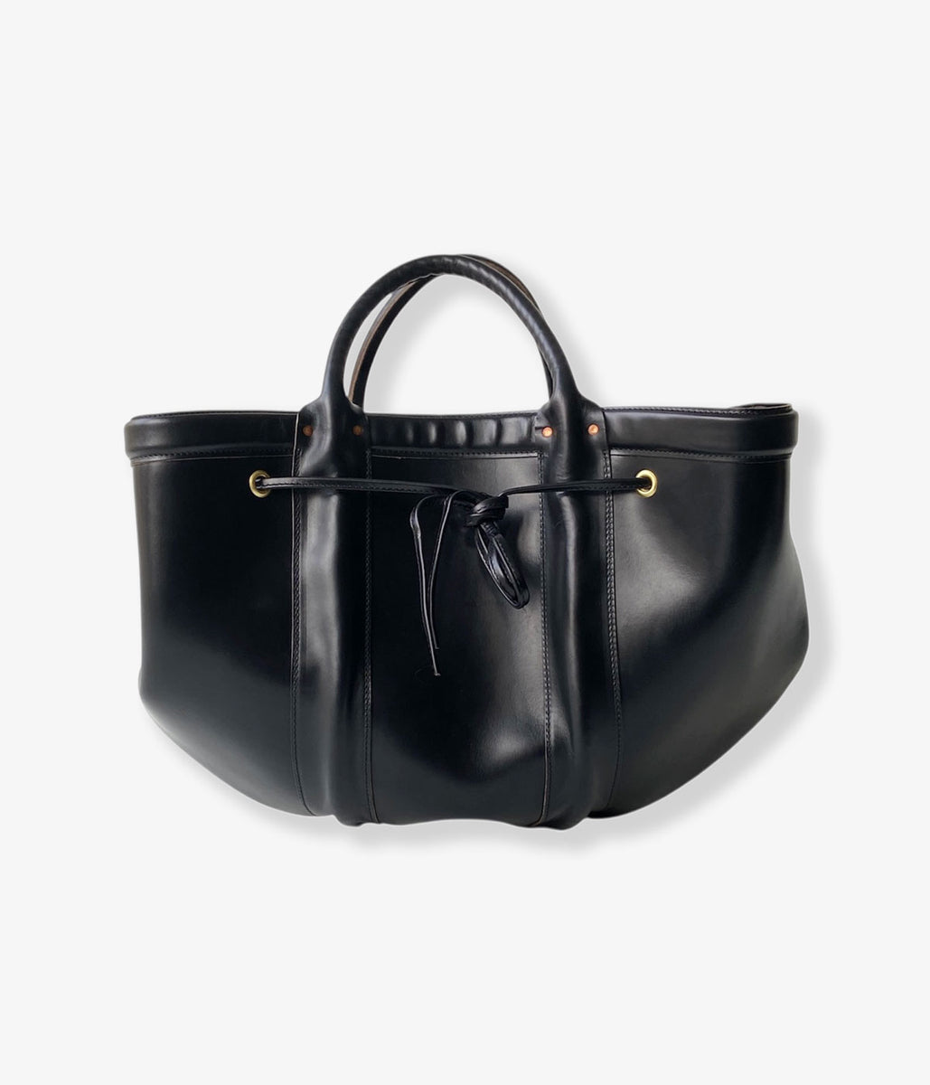FUMIKA_UCHIDA/CHROMEXCEL LEATHER CARPENTERS TOOL BAG:S(BLACK)
