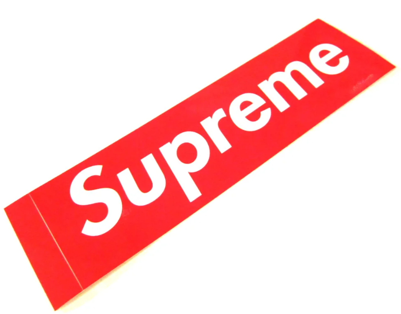 Original Supreme Box Logo Stickers – theboothcollectibles