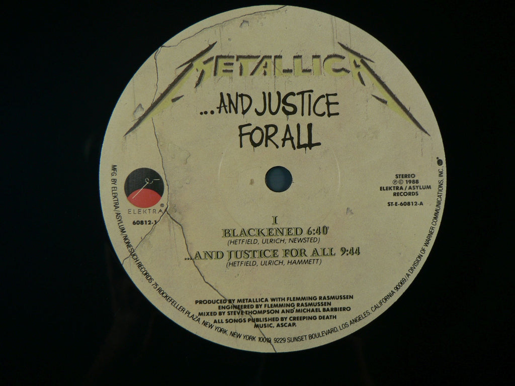 Metallica - And Justice For All Double LP, 1st Pressing
