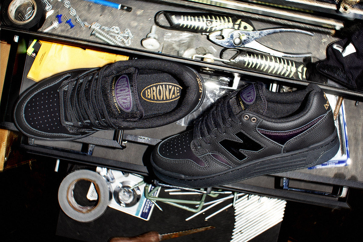 NEW BALANCE NUMERIC X BRONZE 56K – Premier