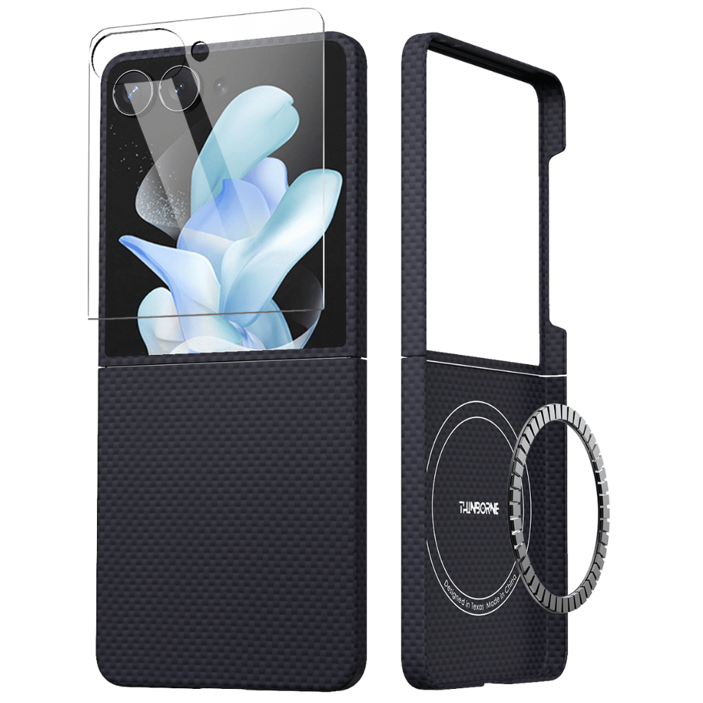 Galaxy Z Flip 7 ケース｜超薄型・MagSafe対応・アラミドファイバー製
