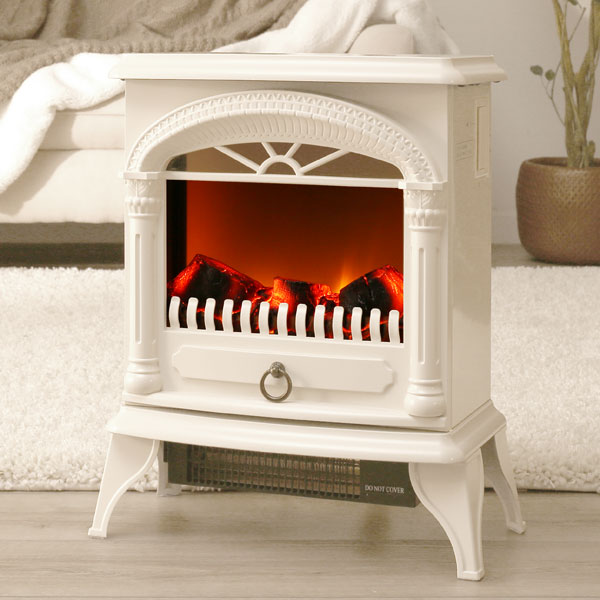 ニトリ 暖炉型ファンヒーター(IV18) 【送料無料・玄関先迄納品】 【1年