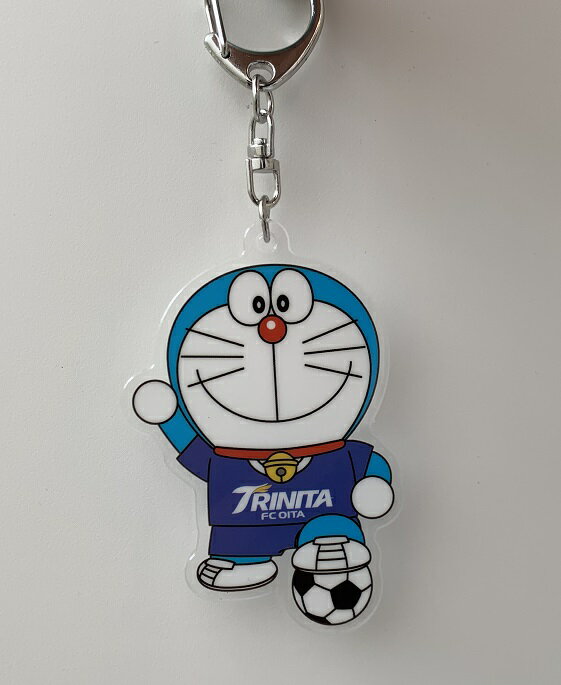大分「大分トリニータ 「ドラえもん」アクリルキーホルダー」（ご当地
