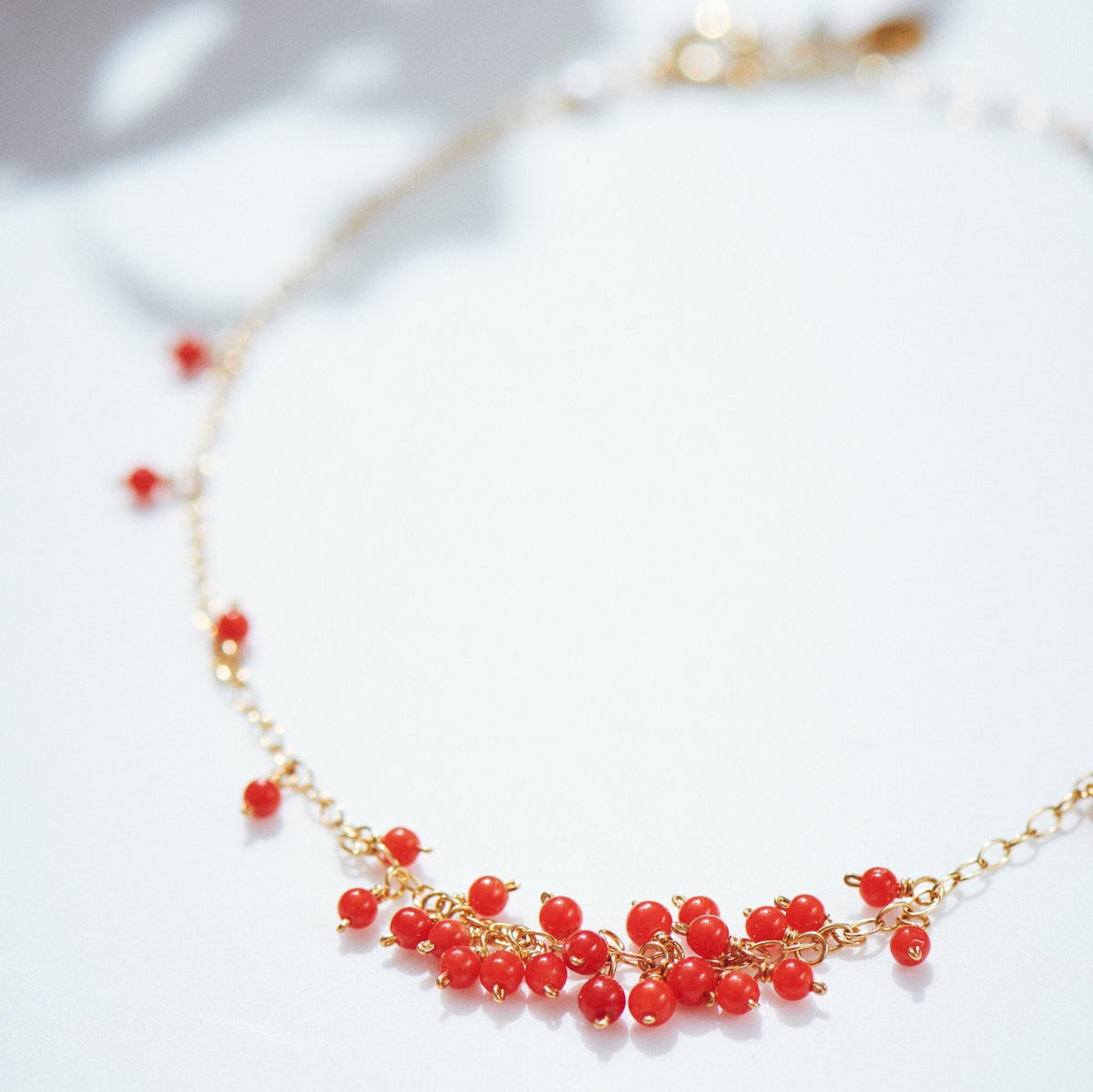 TILLA EARTH K18YG Colors【海の泡】 サルジサンゴブレスレット 石垣島