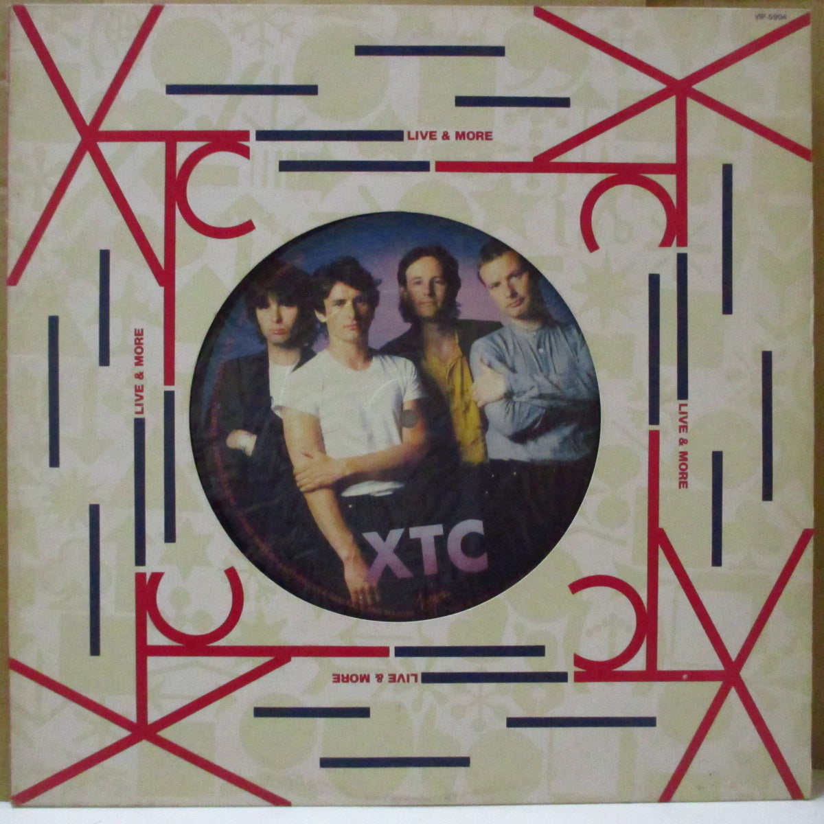 XTC - Live & More (Japan オリジナル・オーバーサイズラベ 12インチ+