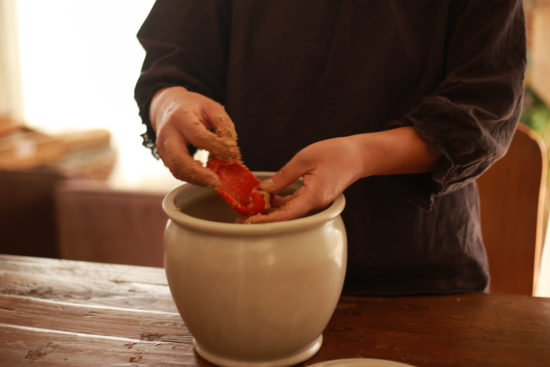 お客様の声】お客様より加藤さんのつくる甕のご感想をいただきました
