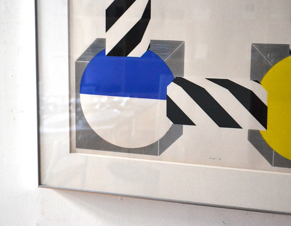 Silkscreen “Quatre Balles” / 菅井 汲 - METROCS Tokyo