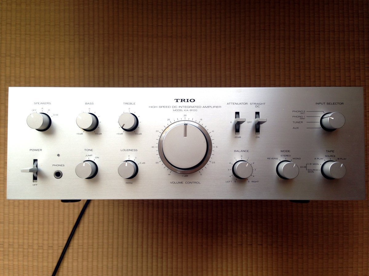 TRIO KA-8100 - お宝発見?: Sound of TOON