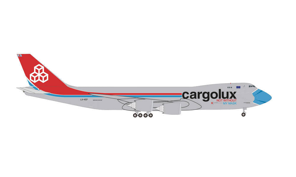 Herpa Wings 747-8F Cargolux LX-VCF 