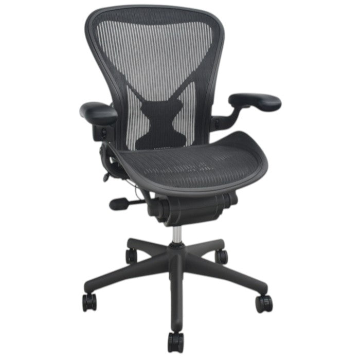 中古】ハーマンミラー アーロンチェア Bサイズ フル装備 ポスチャー