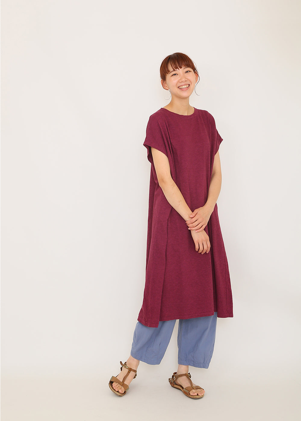 ヴィンテージスラブ フレンチワンピース│to touch