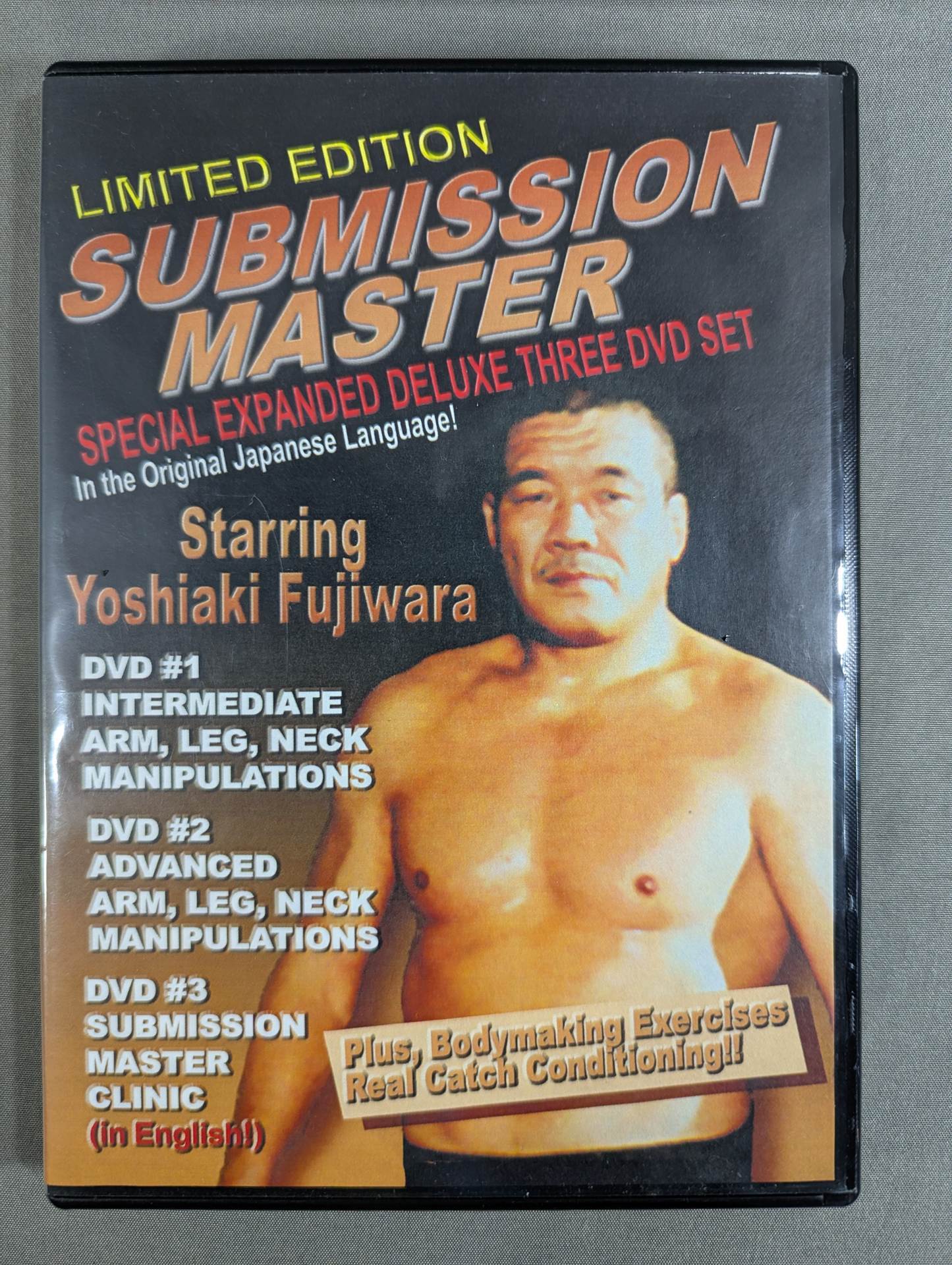 Yoshiaki ”Kumicho” Fujiwara SUBMISSION MASTER SPECIAL EXPANDED