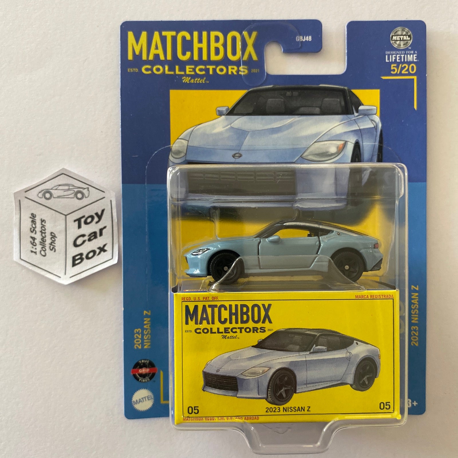 2024 MATCHBOX Collectors #5 - 2023 Nissan Z (Premium - Blue