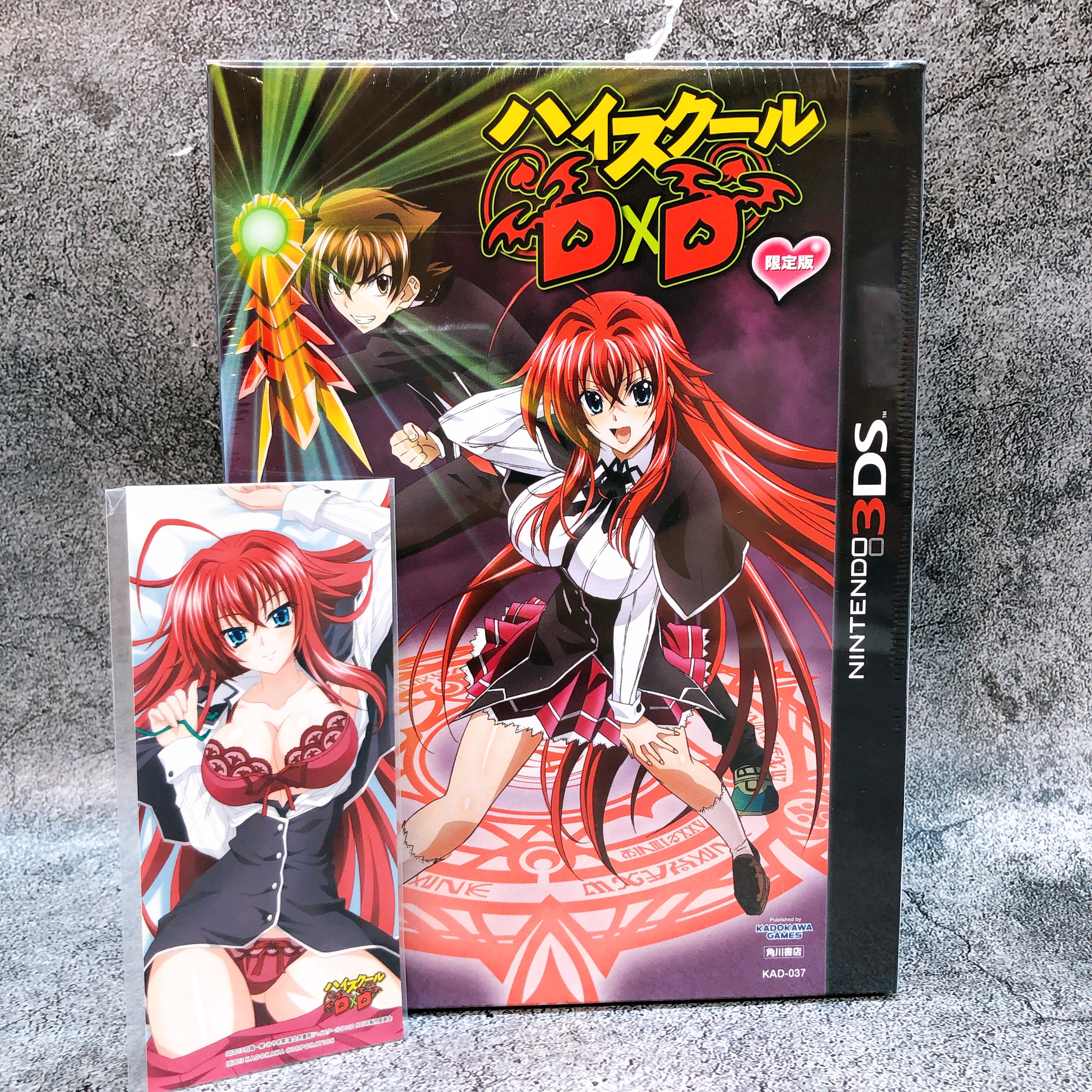 w/Bonus) Nintendo 3DS High School DxD Limited Edition Kadokawa Game S