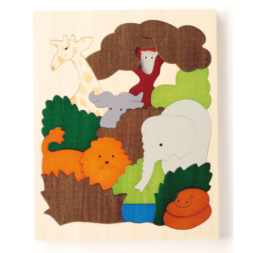 2重パズル アフリカ ジョージラック（イギリス）｜つみきや〜より良い