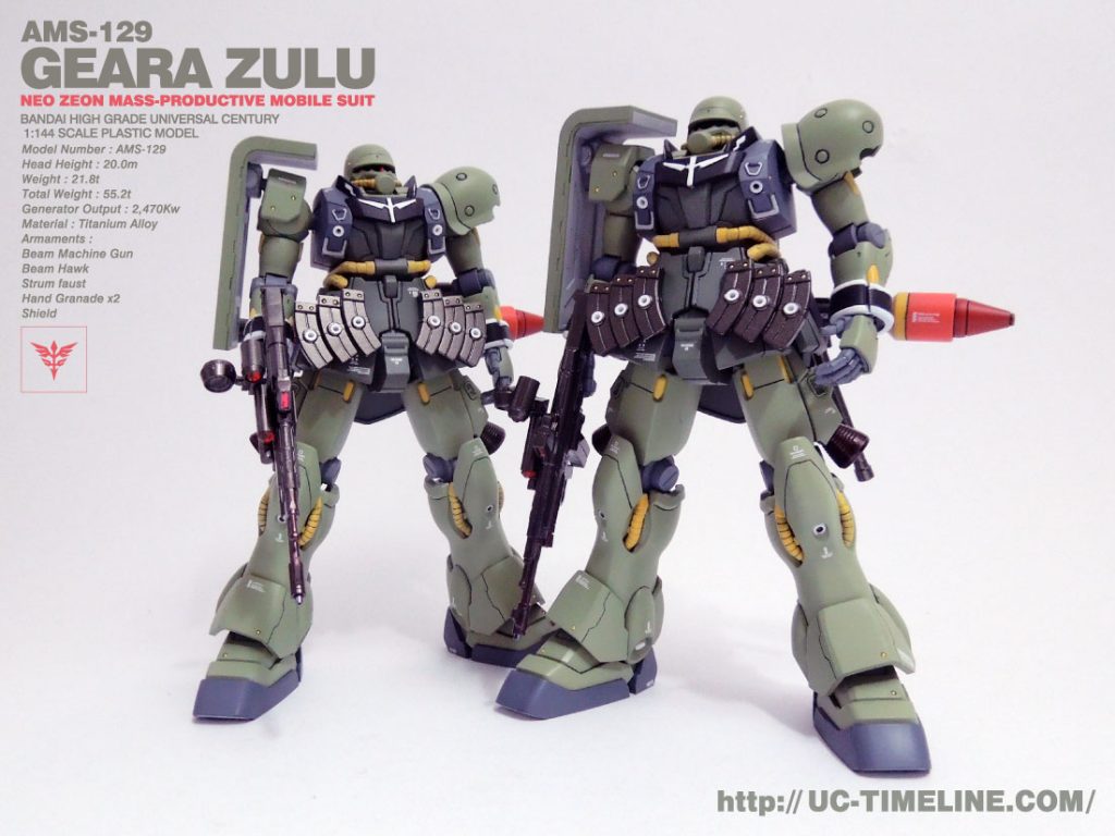 HGUC ギラ・ズール2体同時完成報告。 – UC-TIMELINE. ガンプラ好き