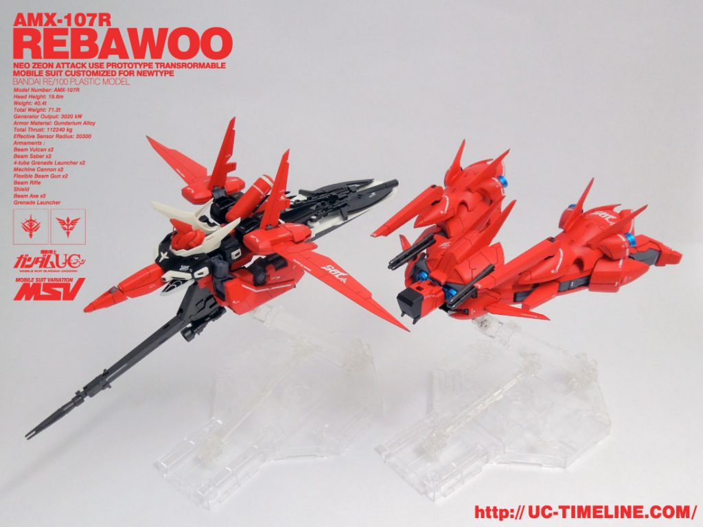 RE1/100 リバウ完成報告。 – UC-TIMELINE. ガンプラ好きだけど難しい
