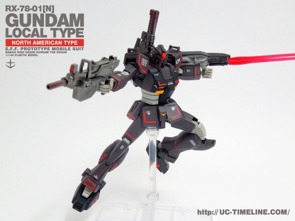 HGTO 局地型ガンダム（北米戦仕様）完成報告。 – UC-TIMELINE