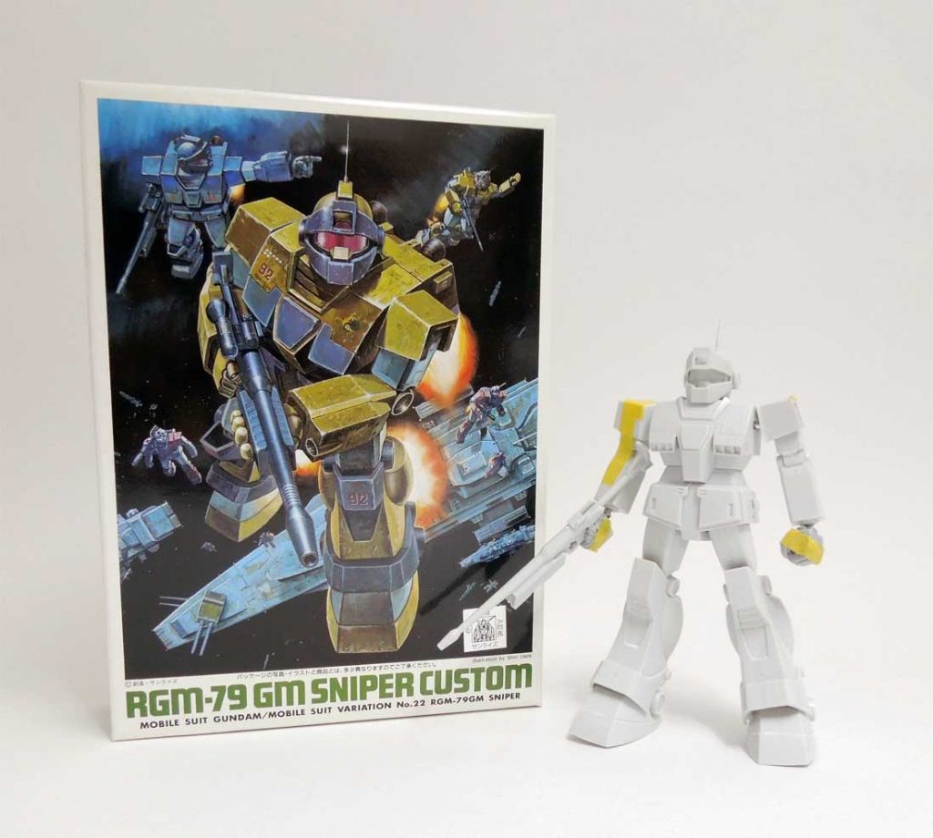 旧キット 1/144 ジムスナイパーカスタムMG ジムスナイパーカスタム製作