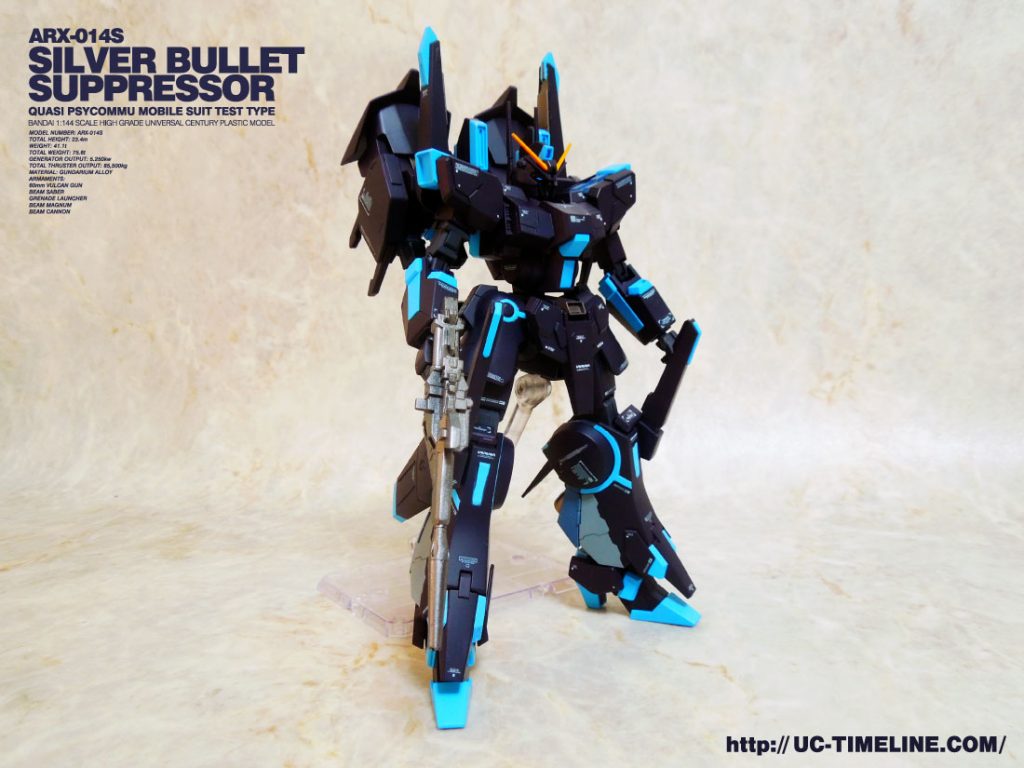 HGUC シルヴァ・バレト・サプレッサー完成報告。 – UC-TIMELINE