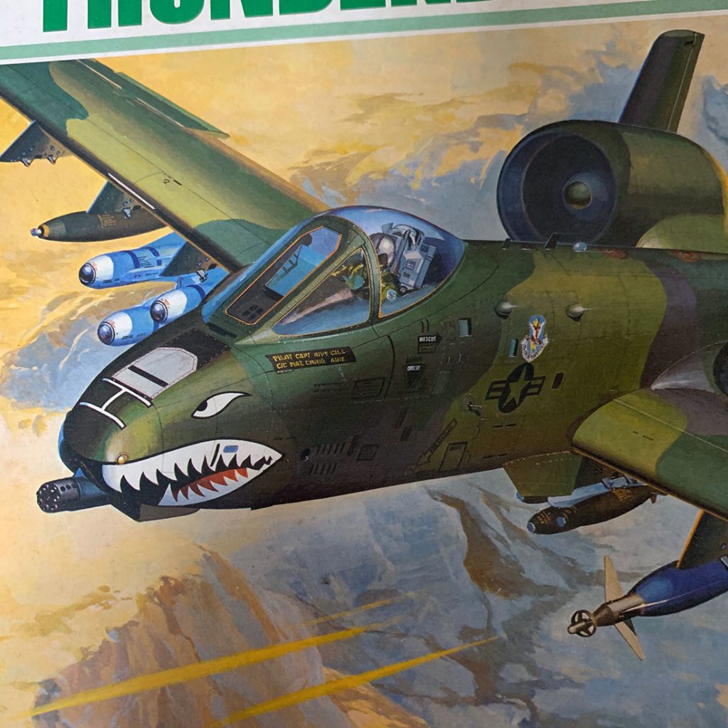 ハセガワ 1/72 A-10 サンダーボルトⅡ（旧キット凸） をつくる。 – UC