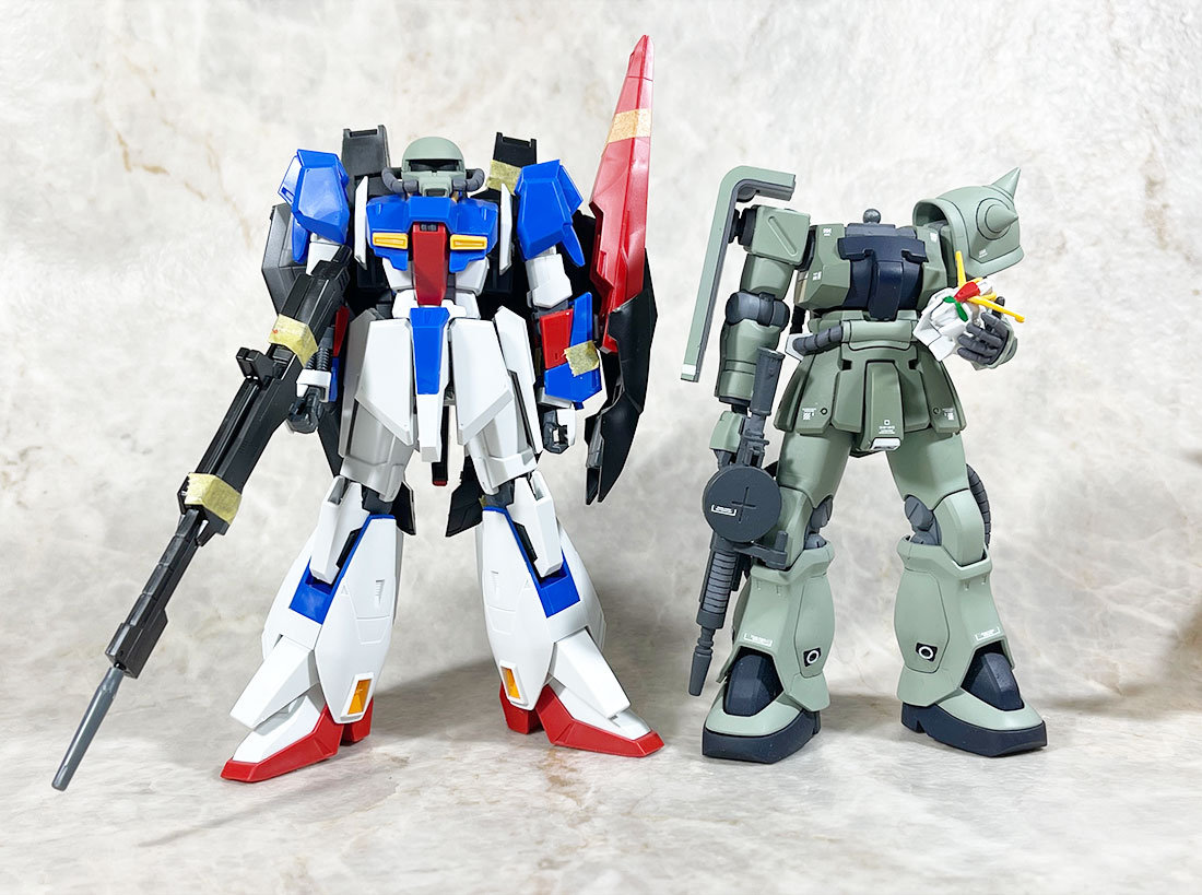 HGUCGUNPLA EVOLUTION PROJECTZガンダムをつくる。 – UC-TIMELINE