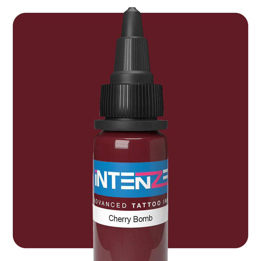 Cherry Bomb — Intenze Tattoo Ink — Pick Size – Ultimate Tattoo Supply