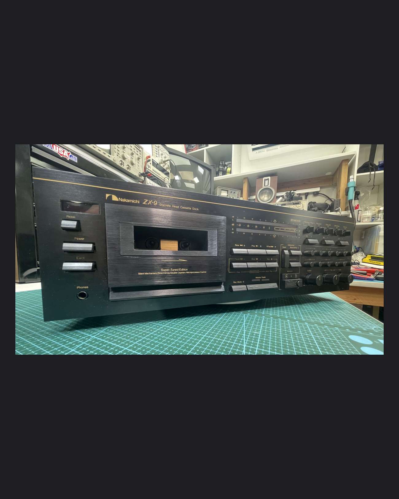 Nakamichi ZX-9 S/N 1393 Restored to perfection by Willy Hermann