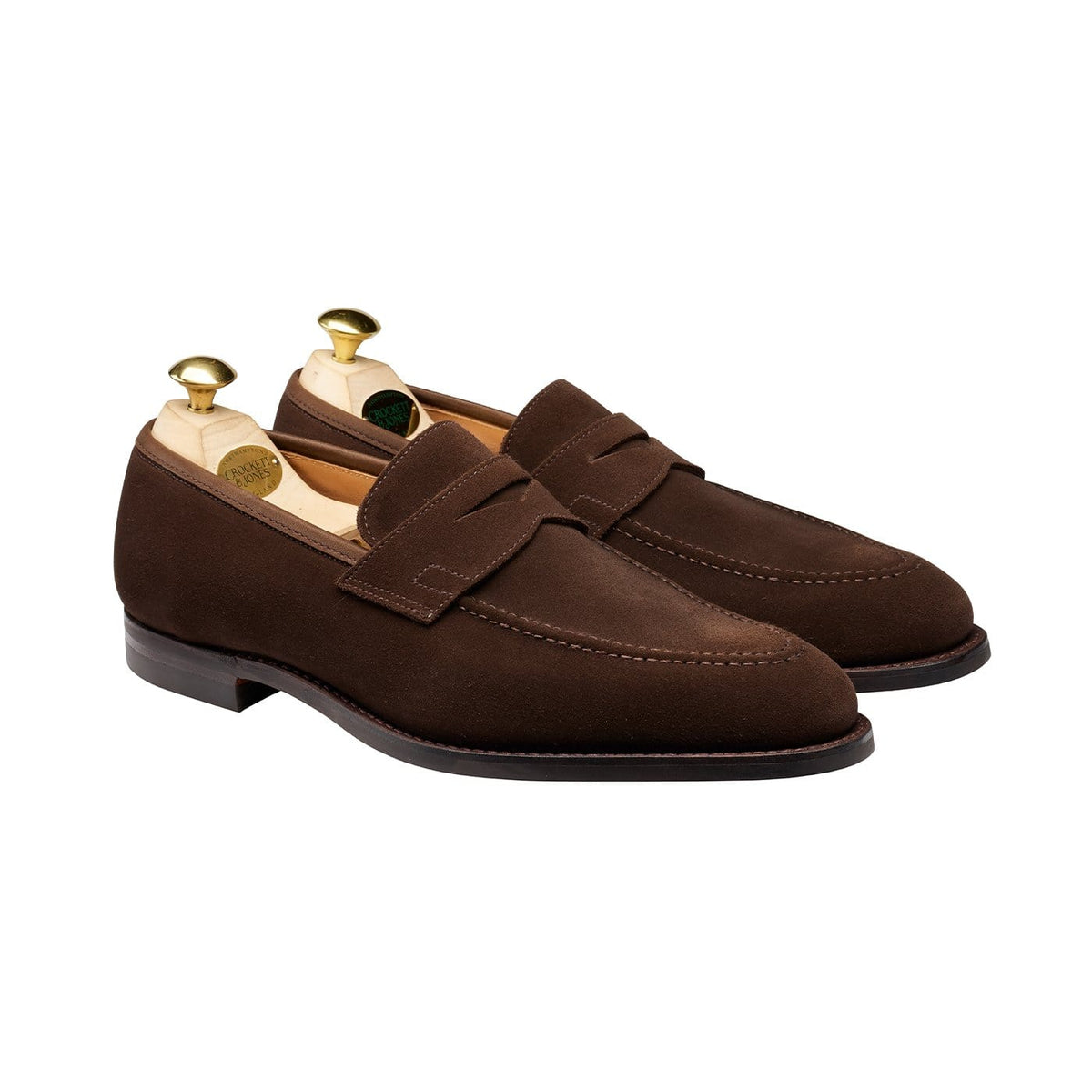Sydney Dark Brown Suede | Crockett & Jones – Crockett & Jones US