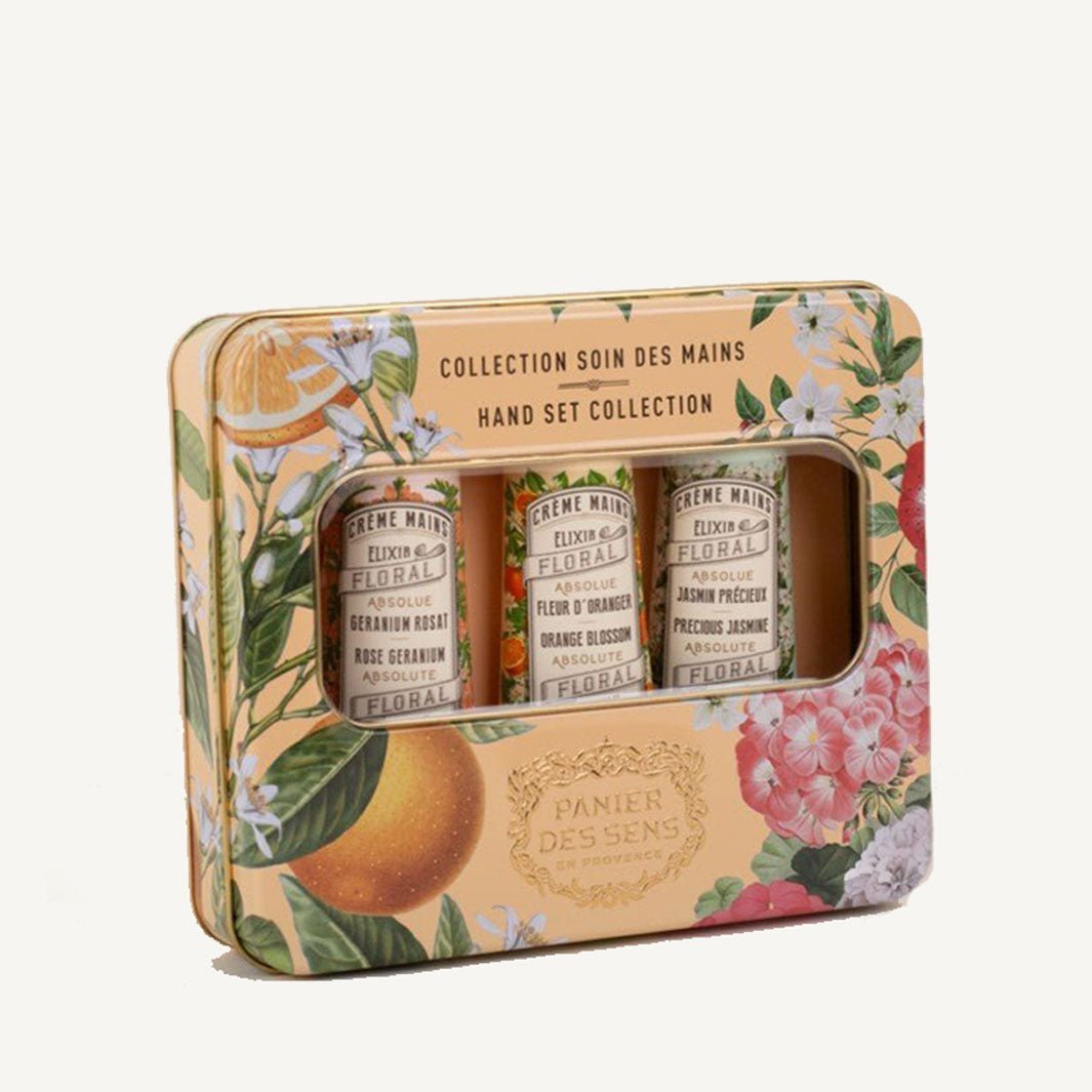 Hand care gift set - Orange Blossom, Rose Geranium and Precious