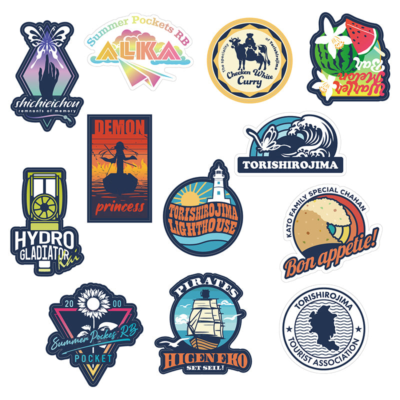 Summer Pockets RBモチーフ フルグラステッカーセット – VA STORE