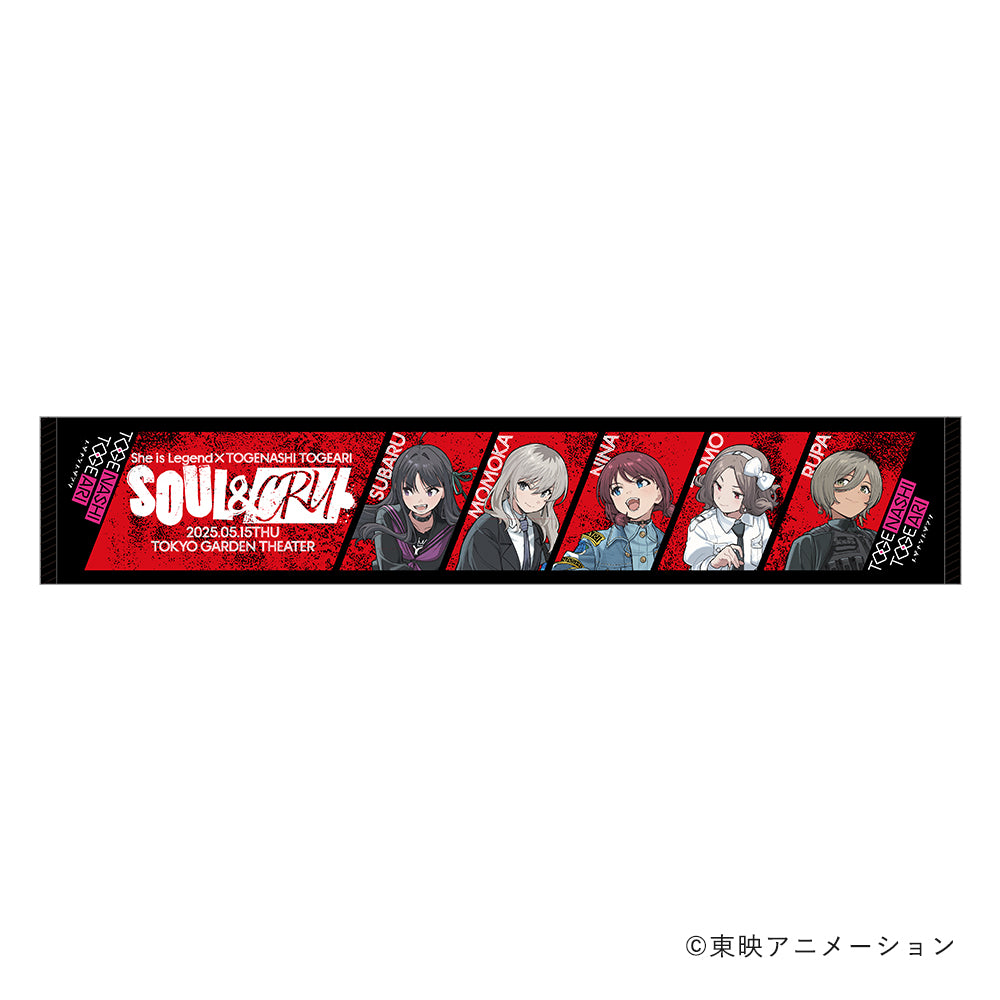 She is Legend×トゲナシトゲアリ 「SOUL & CRY」 マフラータオル – VA