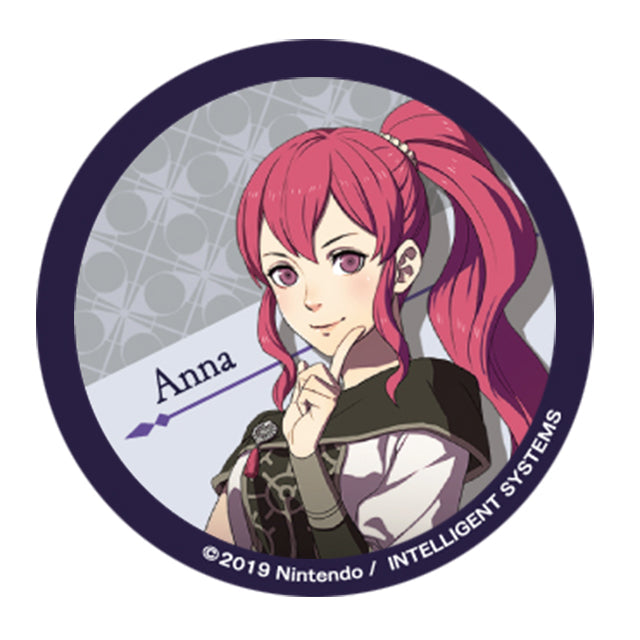 ファイアーエムブレム 風花雪月 40mm缶バッジ／ アンナ