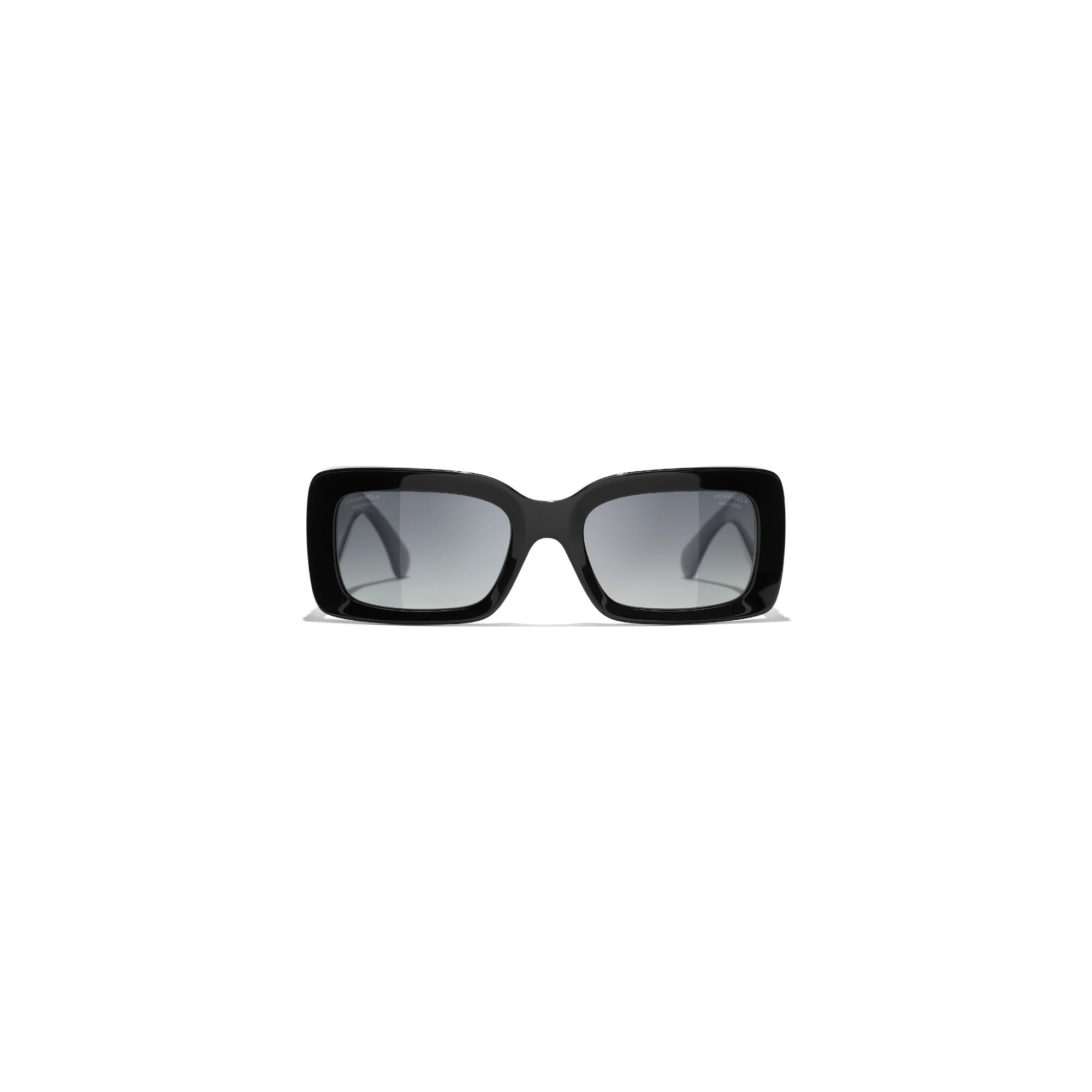 Chanel Rectangle Black Sunglasses – 5534C622S8A71662X0