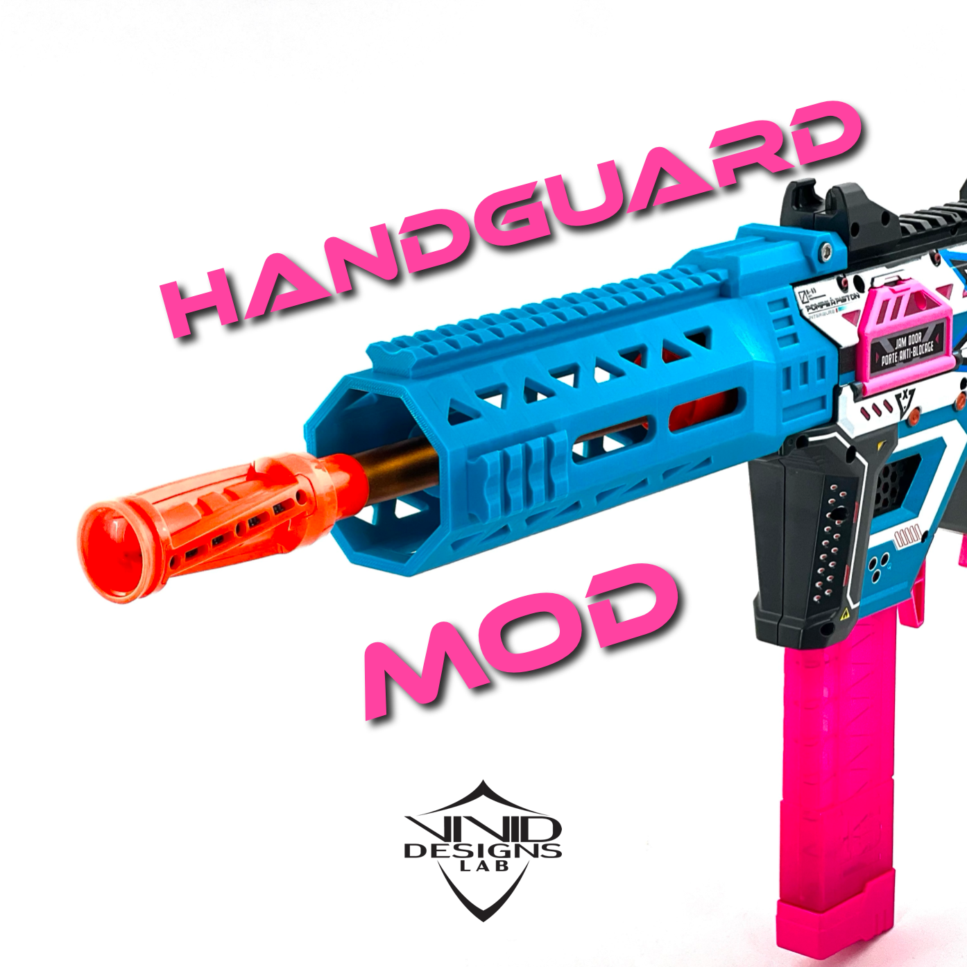 Handguard Barrel Shroud Mod for Piston Pump AEB / Zuru X-Shot