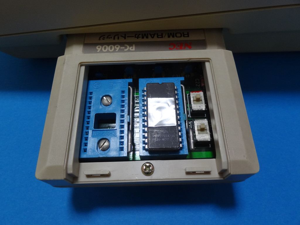 PC-6006 ROM/RAMカートリッジのROM