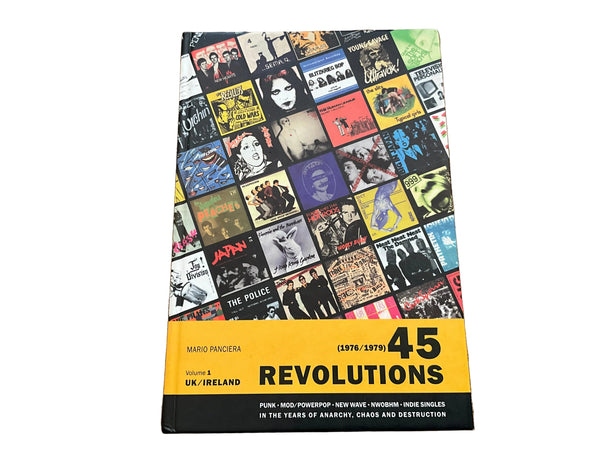 45 Revolutions by Mario Panciera HARDBACK BOOK – punk to funk heaven