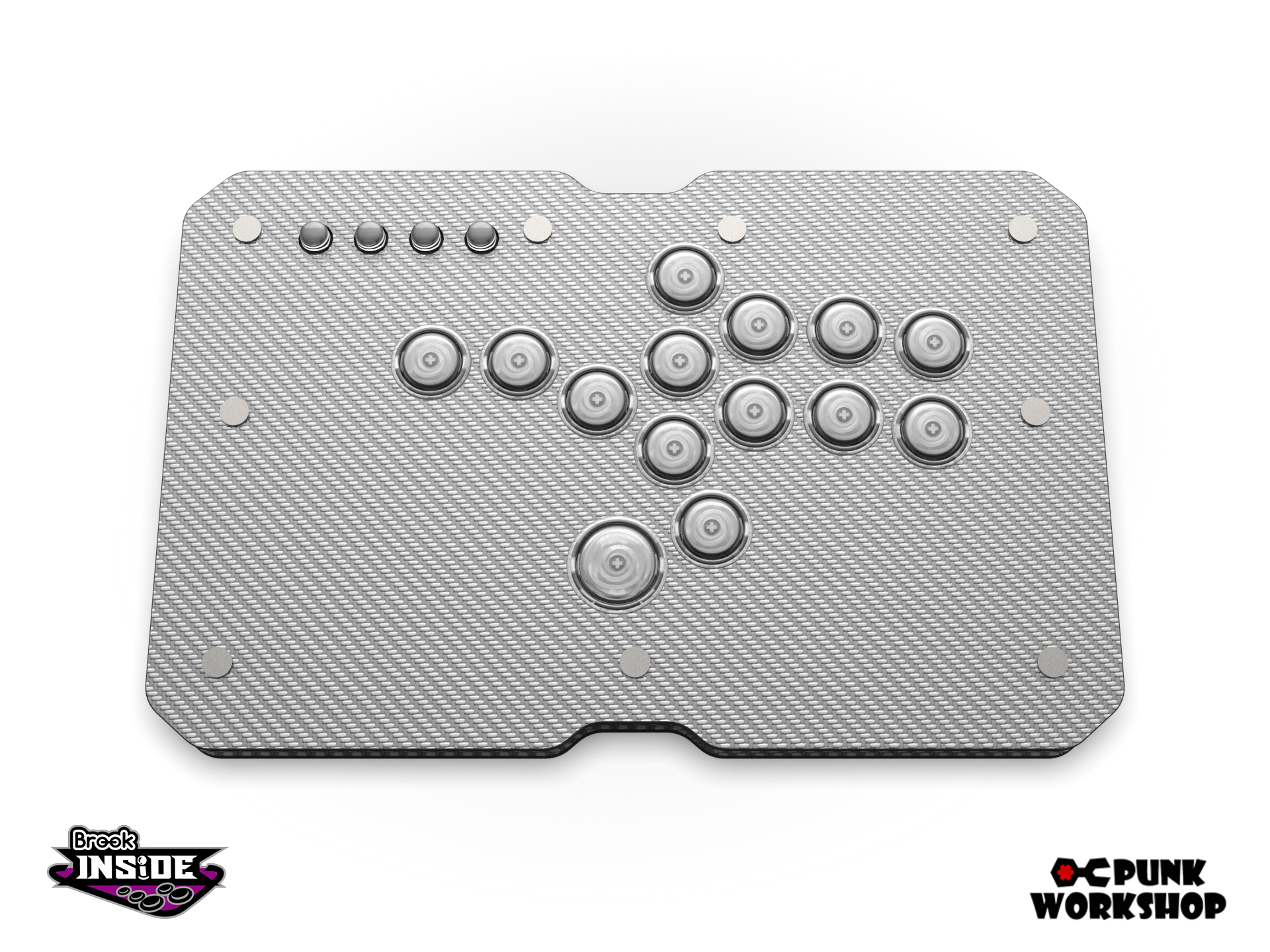 Leverless M Carbon Fiber (Brook PS5/PS4/PS3/Switch/PC) – PUNK