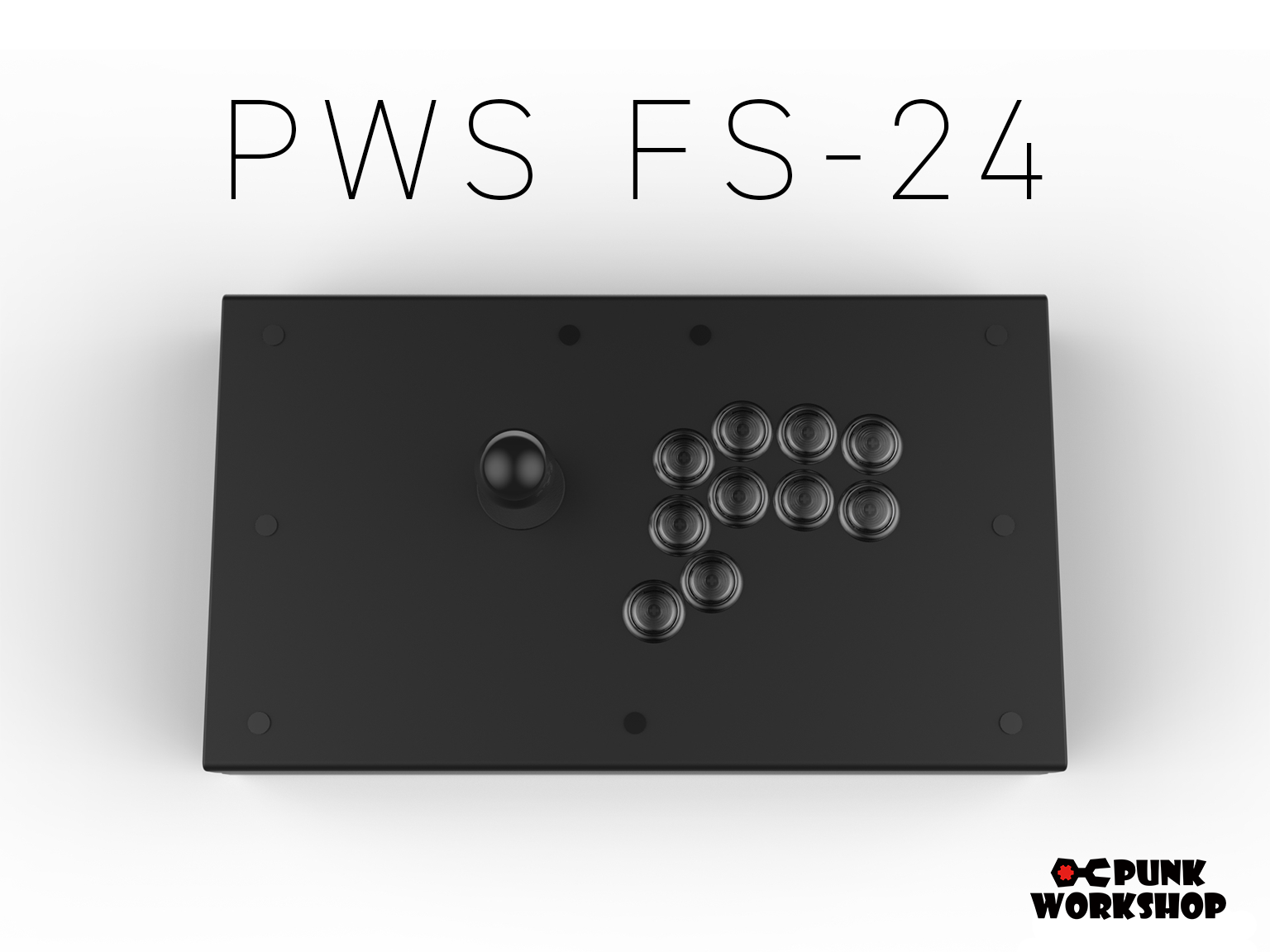 PWS FS-24 アーケードファイトスティック – PUNK WORKSHOP JAPAN