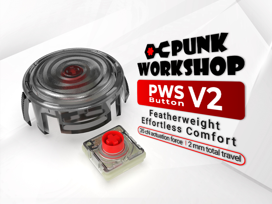 PWS V2 ゲーミングボタン – PUNK WORKSHOP JAPAN