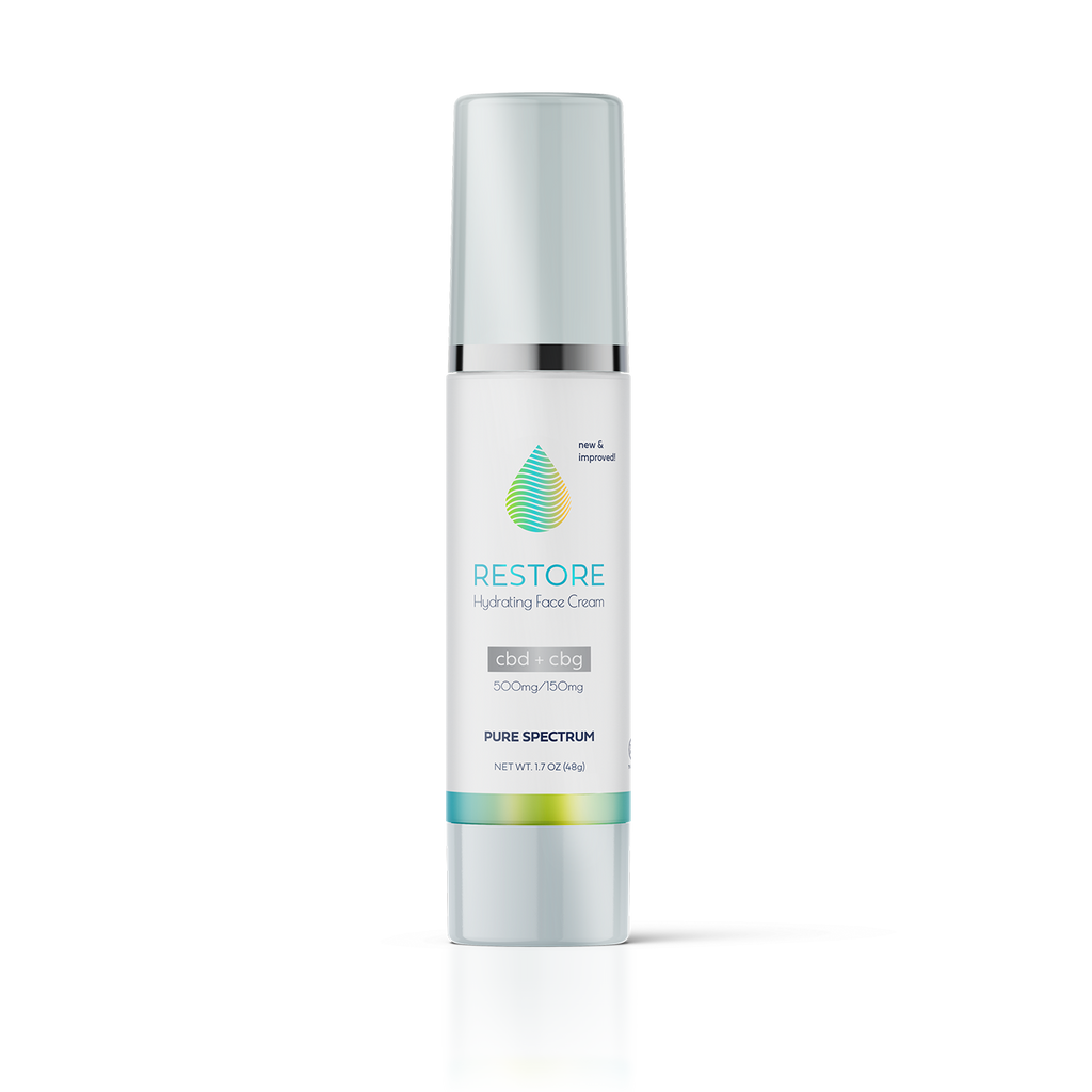 Restore: Hydrating CBD Face Cream – Pure Spectrum CBD